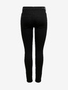 Jacqueline de Yong Čierne skinny fit džínsy JDY New Nikki