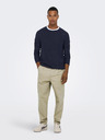 ONLY & SONS Béžové chino nohavice ONLY & SONS Dew