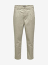 ONLY & SONS Béžové chino nohavice ONLY & SONS Dew