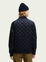 Scotch & Soda Tmavomodrá pánska vzorovaná bunda Scotch & Soda