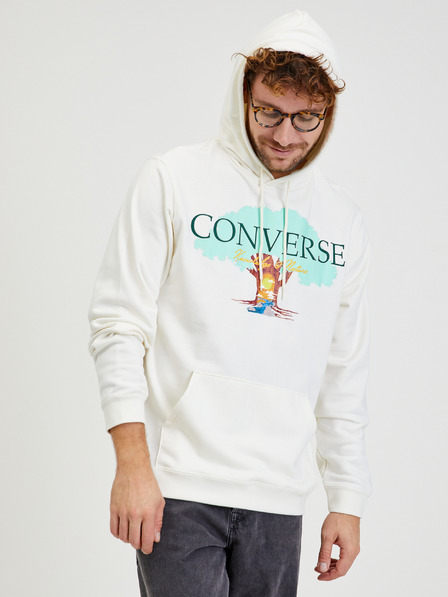 Converse Krémová pánska mikina Converse