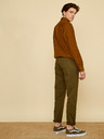 ZOOT.lab Khaki pánske nohavice slim fit ZOOT.lab Emanuel