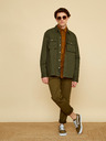 ZOOT.lab Khaki pánske nohavice slim fit ZOOT.lab Emanuel