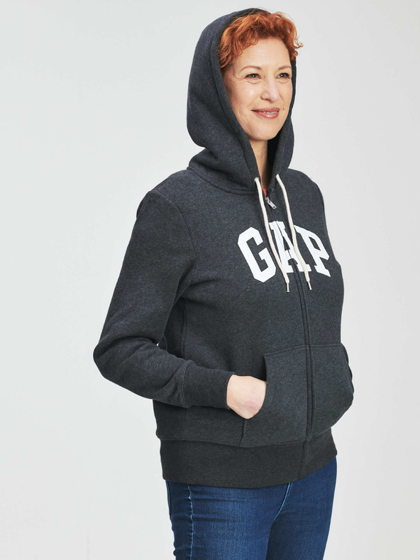 GAP Zateplená mikina s logom GAP