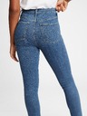 GAP Džínsy High Rise True Skinny GAP