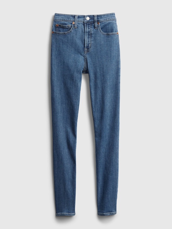 GAP Džínsy High Rise True Skinny GAP