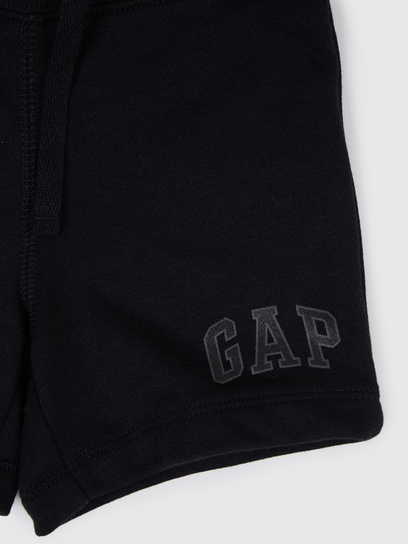 GAP Detské teplákové kraťasy logo GAP