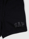 GAP Detské teplákové kraťasy logo GAP