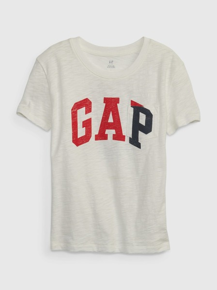 GAP Detské tričko organic logo GAP