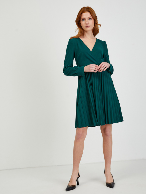 Orsay Zelené dámske šaty ORSAY