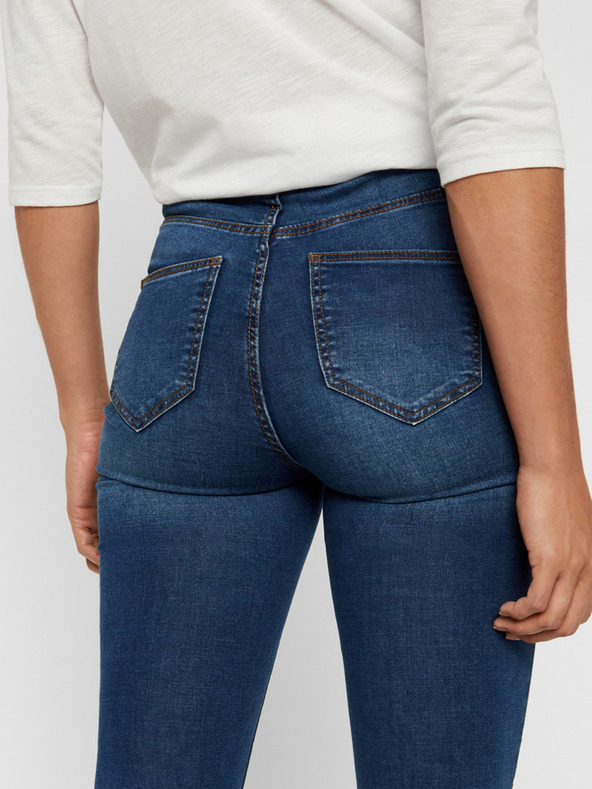 Noisy May Modré skinny fit džínsy Noisy May Callie