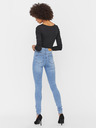 Noisy May Svetlomodré skinny fit džínsy Noisy May Callie