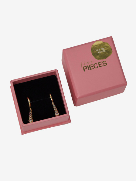 Pieces Dámske zlaté náušnice Pieces Minna