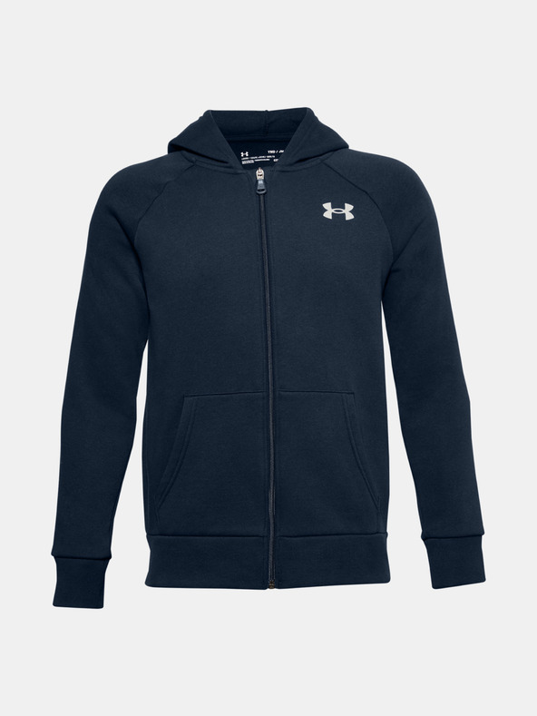 Under Armour Chlapčenská mikina Under Armour RIVAL COTTON FZ HOODIE