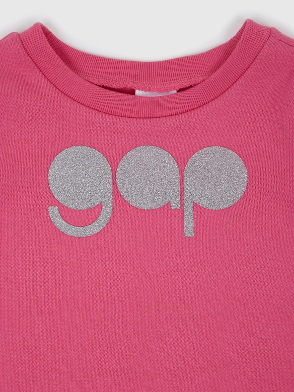 GAP Detská mikina retro logo GAP