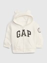 GAP Baby mikina logo s kapucňou GAP