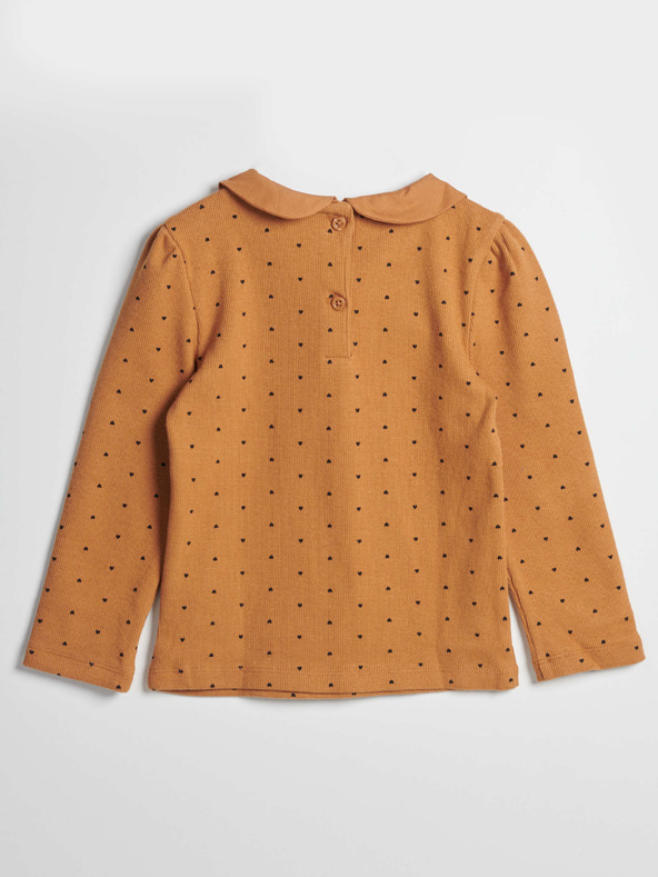 GAP Detský top so srdiečkami GAP