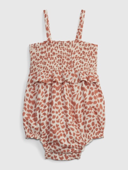 GAP Baby overal na ramienka leopard GAP
