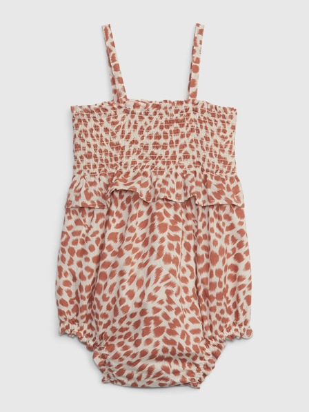 GAP Baby overal na ramienka leopard GAP