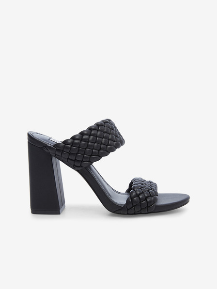 Steve Madden Čierne papuče Steve Madden Tangle Heeled
