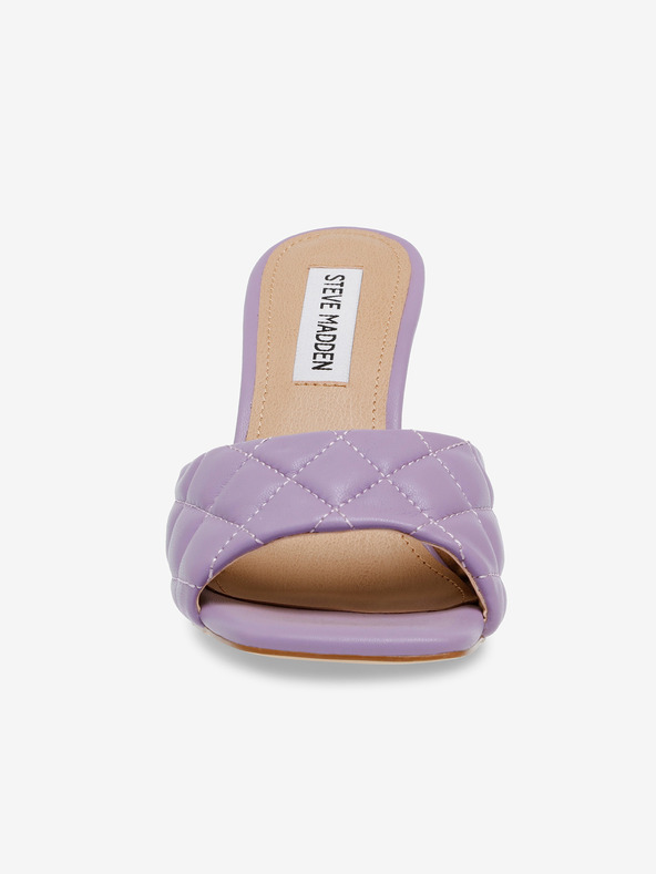 Steve Madden Svetlofialové dámske papuče na podpätku Steve Madden Signify