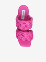 Steve Madden Tmavoružové dámske papuče na platforme Steve Madden Bazaar