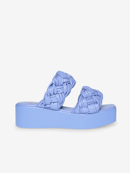 Steve Madden Svetlofialové dámske papuče na platforme Steve Madden Bazaar