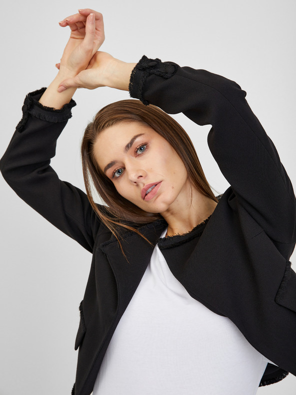 Orsay Čierne dámske sako ORSAY