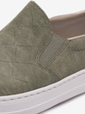 Rieker Zelené dámske slip on tenisky Rieker