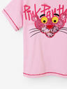Desigual Ružové dievčenské tričko Desigual Pink Panther