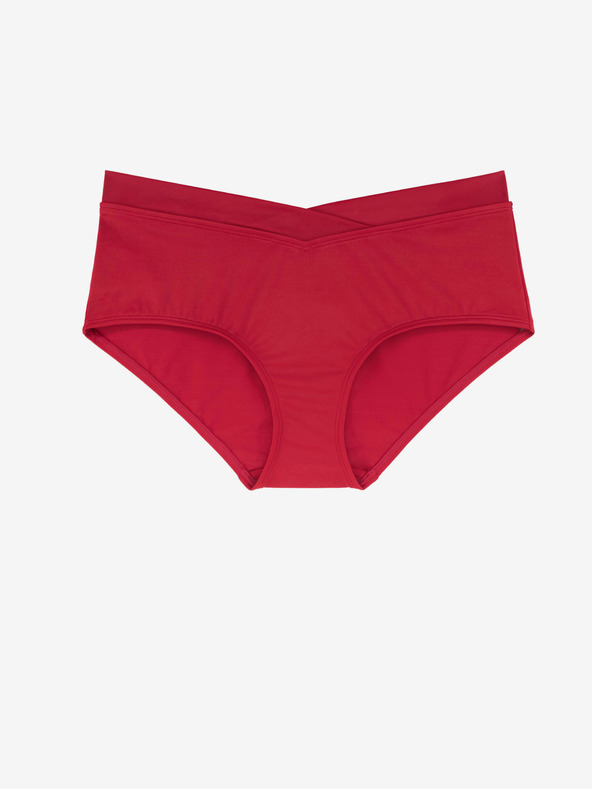 DORINA Červený dámsky spodný diel plaviek DORINA Opio