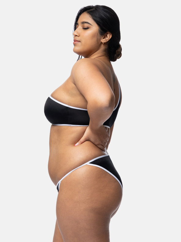 DORINA Čierny dámsky vrchný diel bikín DORINA Bandol