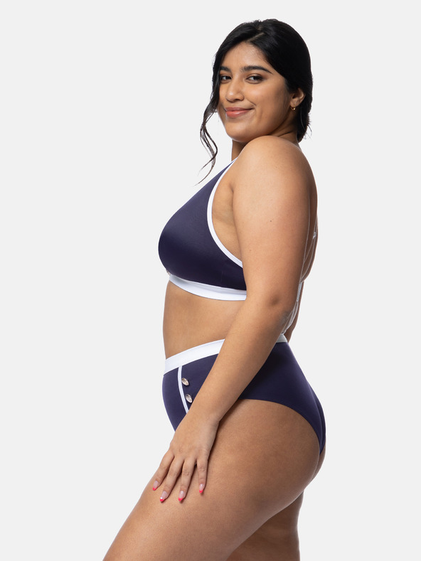 DORINA Tmavomodrý dámsky vrchný diel plaviek DORINA Monte-Carlo