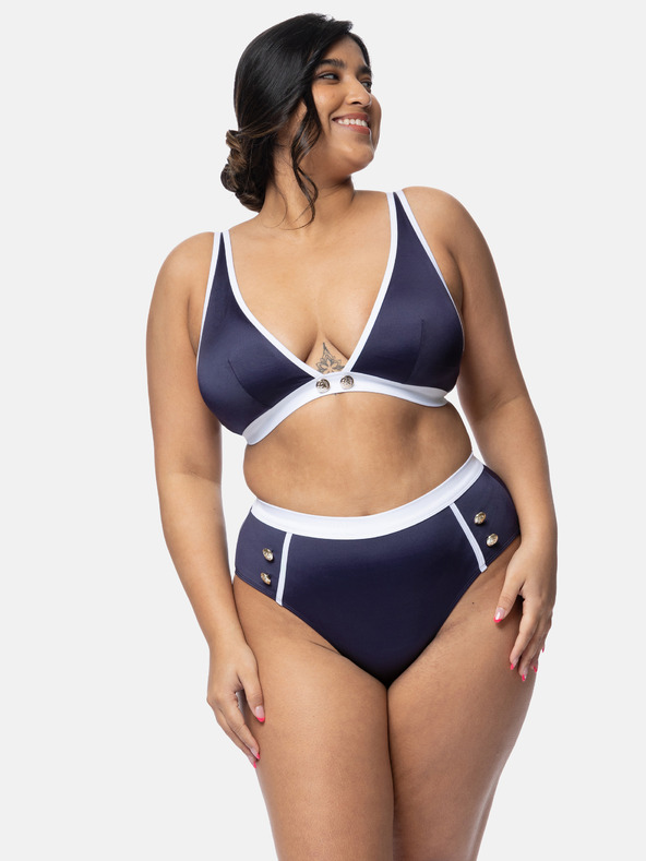 DORINA Tmavomodrý dámsky vrchný diel plaviek DORINA Monte-Carlo