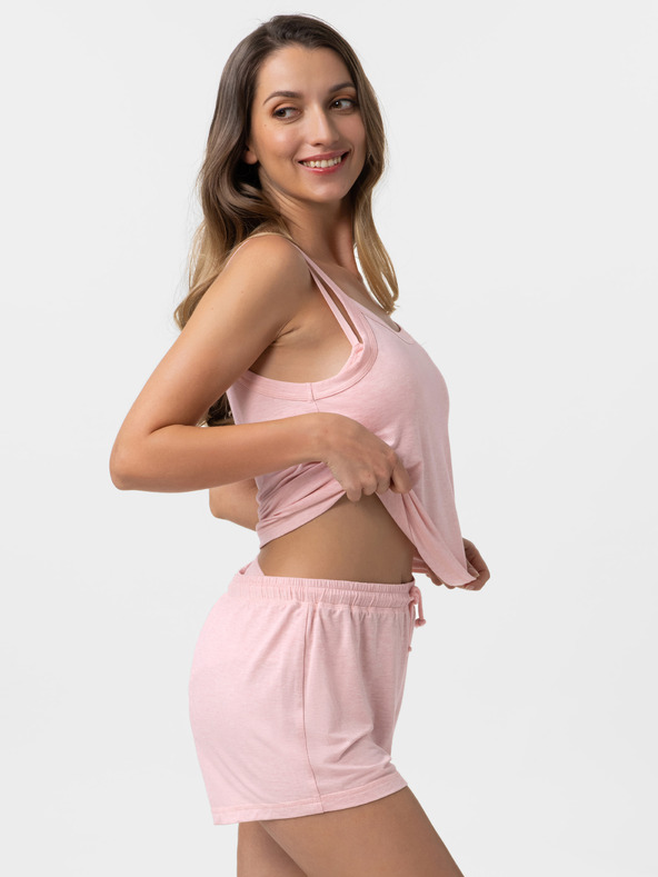 DORINA Ružové dámske pyžamo DORINA Hoya