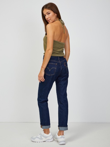 ONLY Khaki rebrované tielko ONLY Emma
