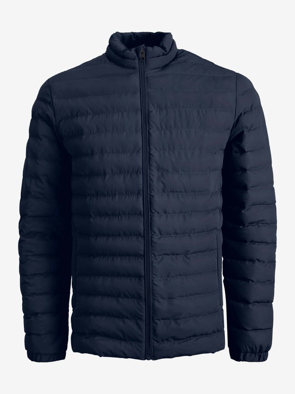 Jack & Jones Tmavomodrá prešívaná bunda Jack & Jones Puffer