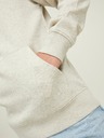 Jack & Jones Svetlosivá melírovaná mikina s kapucňou Jack & Jones Star