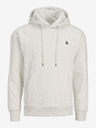 Jack & Jones Svetlosivá melírovaná mikina s kapucňou Jack & Jones Star