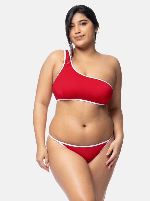 DORINA Červený dámsky spodný diel plaviek DORINA Bandol