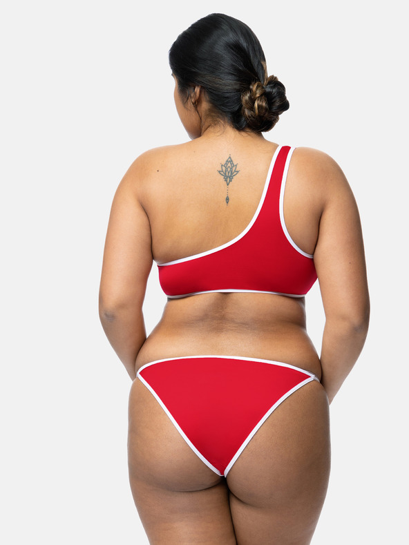 DORINA Červený vrchný diel dámskych plaviek DORINA Bandol