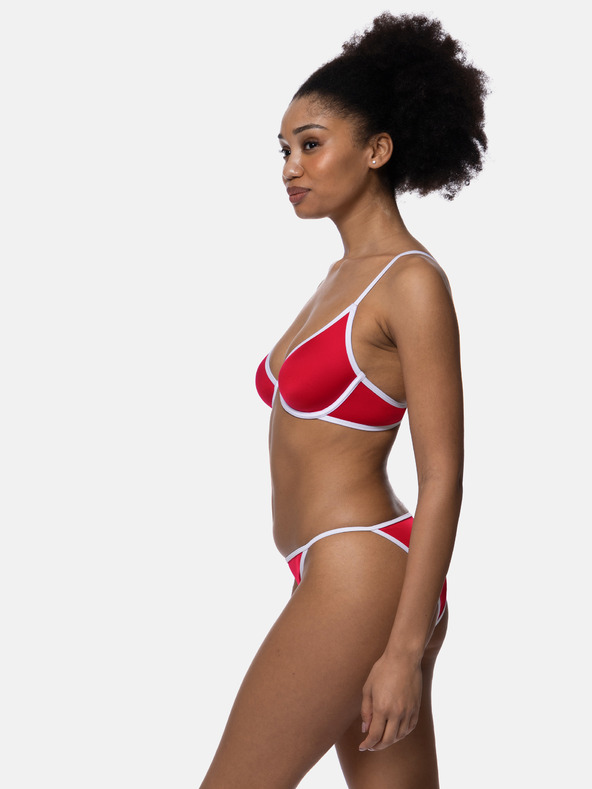 DORINA Červený vrchný diel dámskych plaviek DORINA Bandol