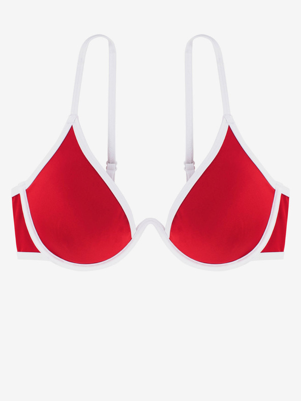 DORINA Červený vrchný diel dámskych plaviek DORINA Bandol