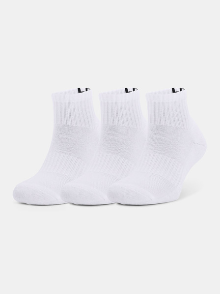 Under Armour Unisex ponožky Under Armour Core QTR 3PK