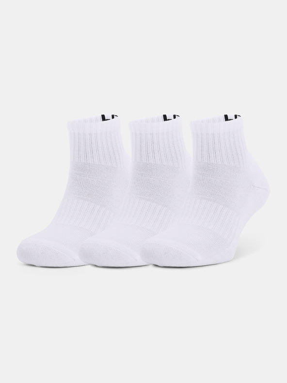 Under Armour Unisex ponožky Under Armour Core QTR 3PK