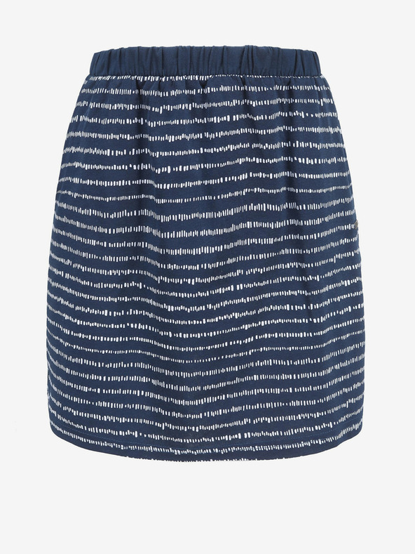 ALPINE PRO Modrá pruhovaná sukňa pre deti ALPINE PRO GESBO