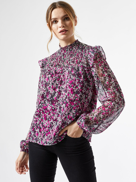 Dorothy Perkins Fialová kvetinová blúzka Dorothy Perkins