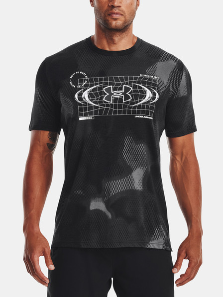 Under Armour Pánske tričko Under Armour UA FBTL AOP METAL LOGO SS