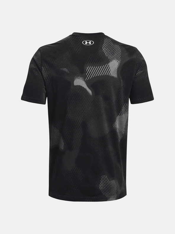 Under Armour Pánske tričko Under Armour UA FBTL AOP METAL LOGO SS
