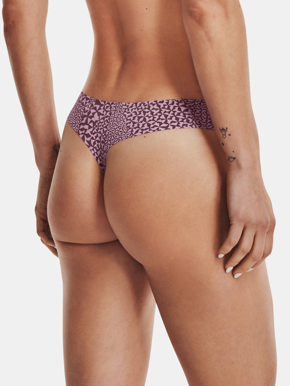 Under Armour Dámska tanga Under Armour PS Thong Print (3ks)